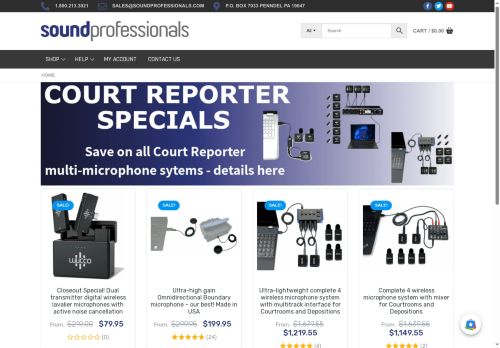 soundpro-dealer.com capture - 2025-05-09 23:50:29