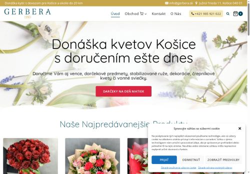 gerbera.sk capture - 2025-05-10 00:29:40