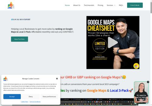 gmapsranker.com capture - 2025-05-10 00:32:00