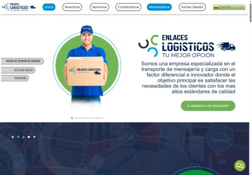 tusenlaceslogisticos.com capture - 2025-05-10 00:41:08
