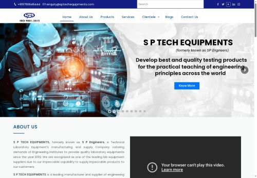 sptechequipments.com capture - 2025-05-10 01:29:13