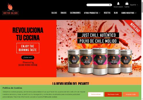 salsasierranevada.com capture - 2025-05-10 03:06:05