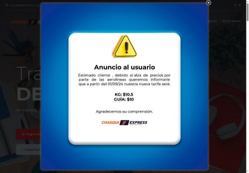 chasquiexpressperu.com capture - 2025-05-10 03:29:00