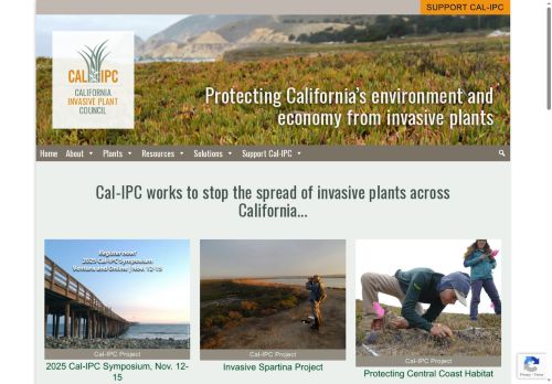 California Invasive Plant Council capture - 2025-05-10 17:48:15