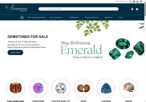 Gemstones For Sale capture - 2025-05-10 18:00:17