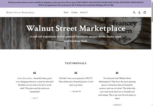 walnutstreetmarketplace.com capture - 2025-05-10 18:52:33