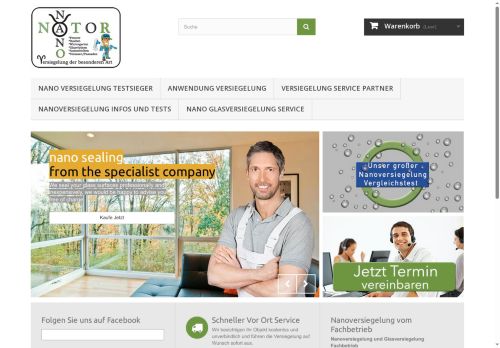 nanoversiegelung-service.de capture - 2025-05-10 19:06:55