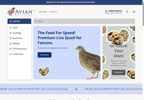 avianbreeding.co.uk capture - 2025-05-10 19:06:55