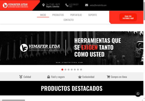 vimaferltda.com capture - 2025-05-10 20:31:19