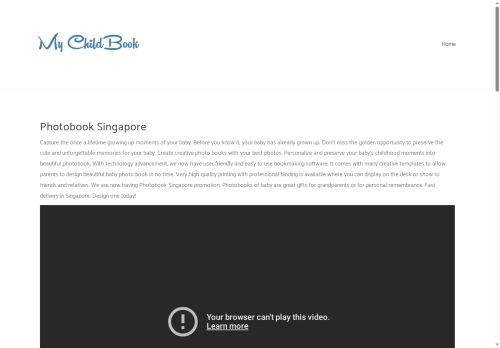 MyChildBook.com capture - 2025-05-10 21:18:08