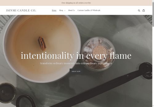 isinmicandleco.com capture - 2025-05-10 21:22:20