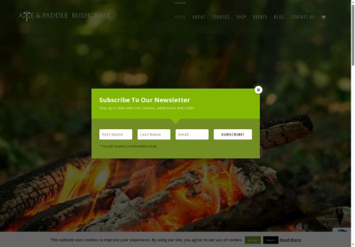 axeandpaddlebushcraft.co.uk capture - 2025-05-10 21:41:33
