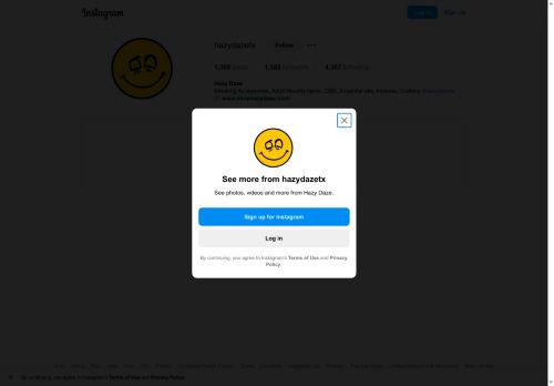 shophazydaze.com capture - 2025-05-11 18:38:55