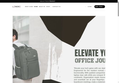 lenorebags.com capture - 2025-05-11 21:18:06
