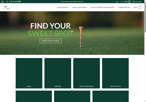 evolvegolf.com capture - 2025-05-11 22:10:33