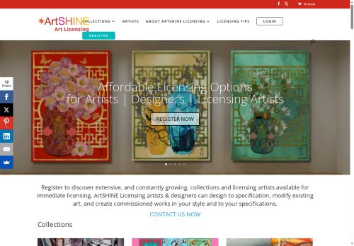 artshinelicensing.com capture - 2025-05-11 22:24:48