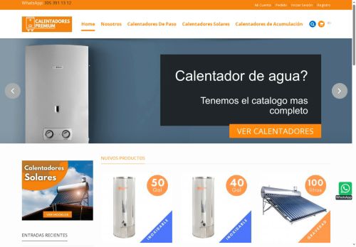 calentadorespremium.com capture - 2025-05-11 23:28:21
