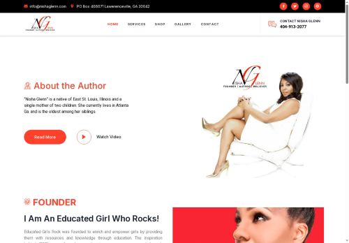 nishaglenn.com capture - 2025-05-12 01:48:44