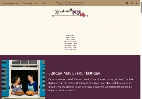 windowsillpiesnola.com capture - 2025-05-12 03:36:20