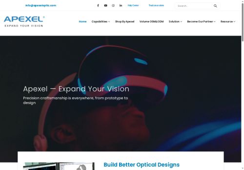 apexeloptic.com capture - 2025-05-12 04:46:28