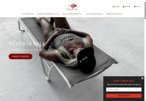 douglascoffee.com capture - 2025-05-12 06:17:07