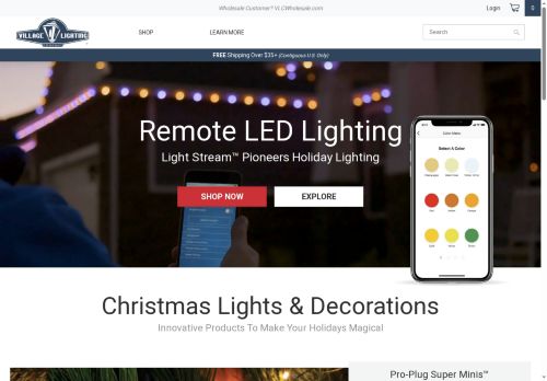 villagelightingcompany.com capture - 2025-05-12 06:32:08