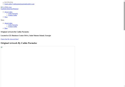 cathieparmeleeartstudiogallery.com capture - 2025-05-12 09:18:57
