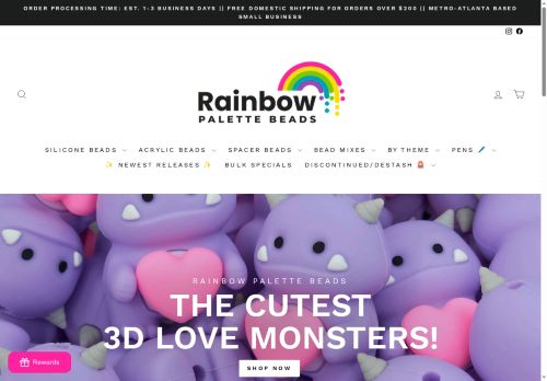 rainbowpalettebeads.com capture - 2025-05-12 11:25:58