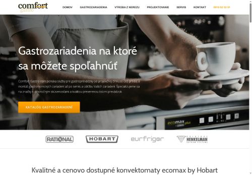 comfortgastro.sk capture - 2025-05-12 13:13:56