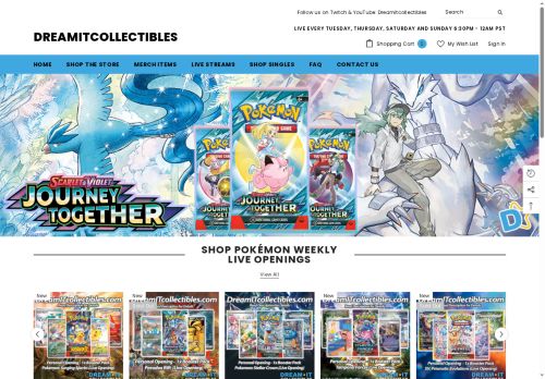 shopdreamitcollectibles.com capture - 2025-05-12 13:25:48
