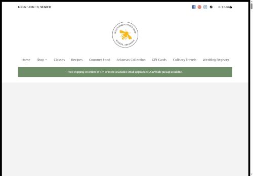 honeycombkitchenshop.com capture - 2025-05-12 15:28:46