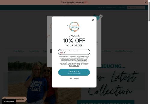 spottedsparrowboutique.com capture - 2025-05-12 18:29:40