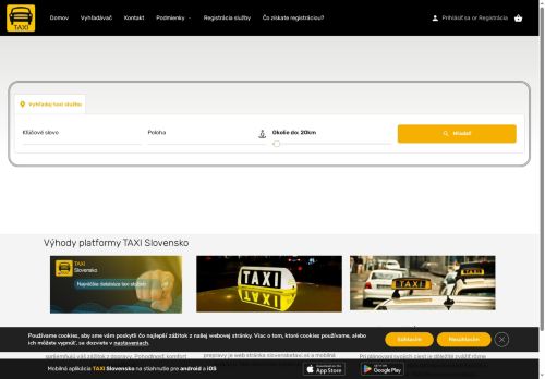 slovensketaxi.sk capture - 2025-05-12 18:38:30