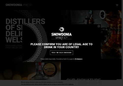 snowdoniagin.com capture - 2025-05-12 18:51:07