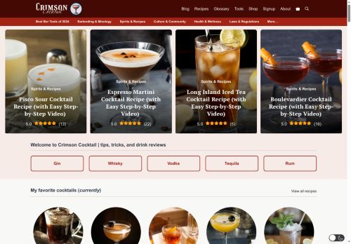 cocktailhammer.com capture - 2025-05-12 18:55:13