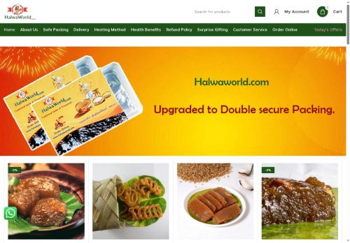 halwaworld.com capture - 2025-05-12 22:33:51