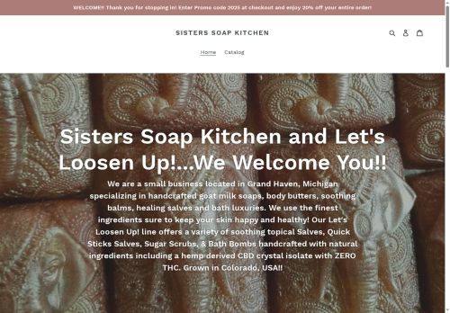 sisterssoapkitchen.com capture - 2025-05-12 23:06:59