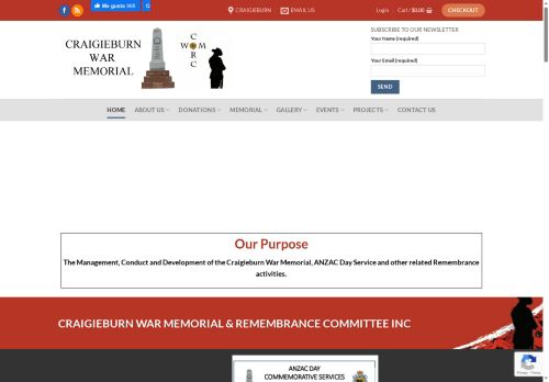 craigieburnwarmemorial.com capture - 2025-05-13 01:57:12