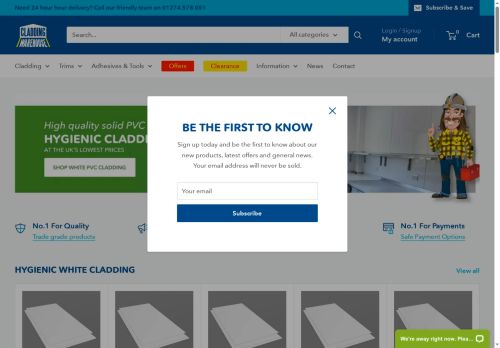claddingwarehouse.co.uk capture - 2025-05-13 03:02:51