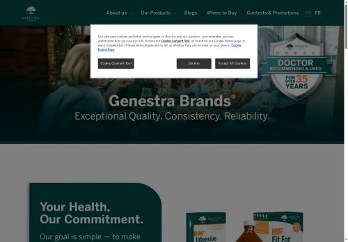 Genestra Brands capture - 2025-05-13 04:29:44