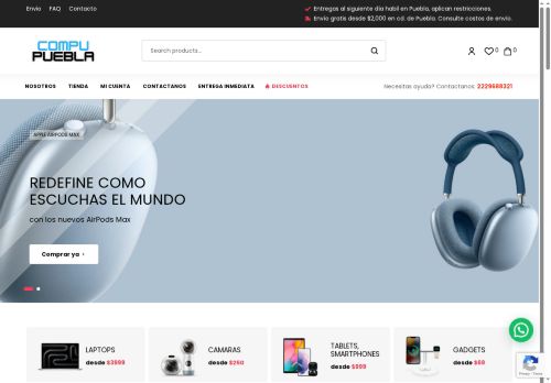 compupuebla.com capture - 2025-05-13 06:42:44