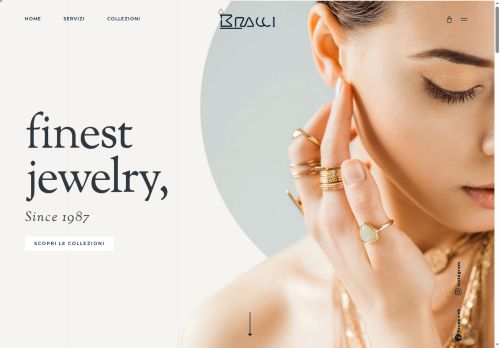gioiellibracci.com capture - 2025-05-13 06:52:04
