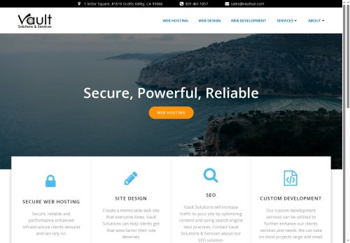 Vault Solutions & Services capture - 2025-05-13 06:58:39