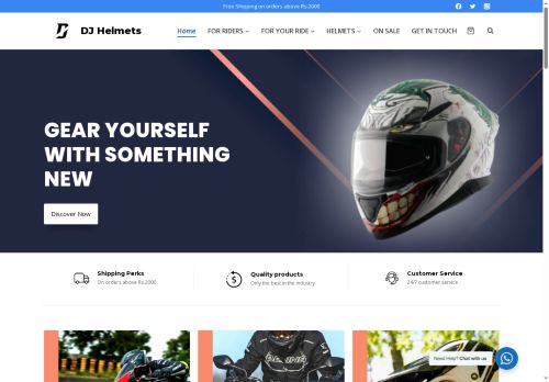 djhelmets.com capture - 2025-05-13 07:41:53