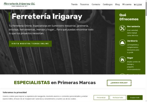 ferreteriairigaray.com capture - 2025-05-13 07:42:56