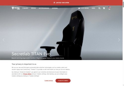 secretlabchairs.com capture - 2025-05-13 08:37:20