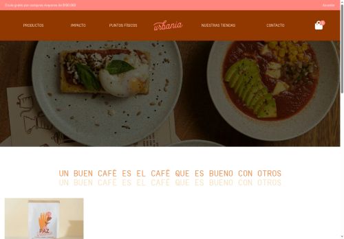 urbaniacafe.com capture - 2025-05-13 10:32:13