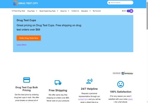 drugtestcity.com capture - 2025-05-13 10:45:22