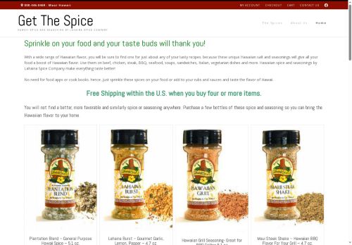 getthespice.com capture - 2025-05-13 13:24:48