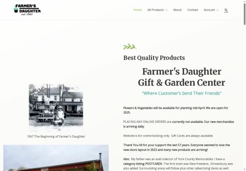 farmersdaughtergardencenter.com capture - 2025-05-13 15:01:32